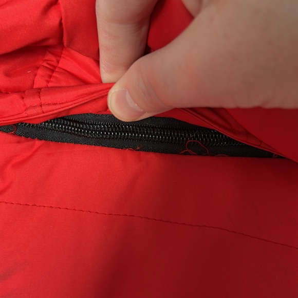 Noise winter jacket in red orange colour - Picture 10 of 11